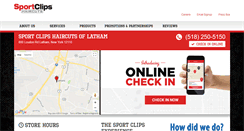 Desktop Screenshot of haircutmenlathamny.com