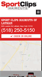 Mobile Screenshot of haircutmenlathamny.com